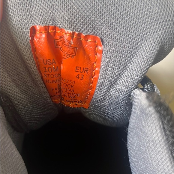 Harley Davidson Men’s Jett Hiking Boots, Size 10 - Picture 8 of 9